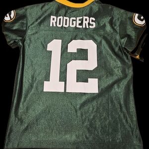 NFL Youth Jersey with Green and Yellow